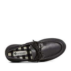 Women's Bayside Boat Shoes Topsider - Black (24F003820)