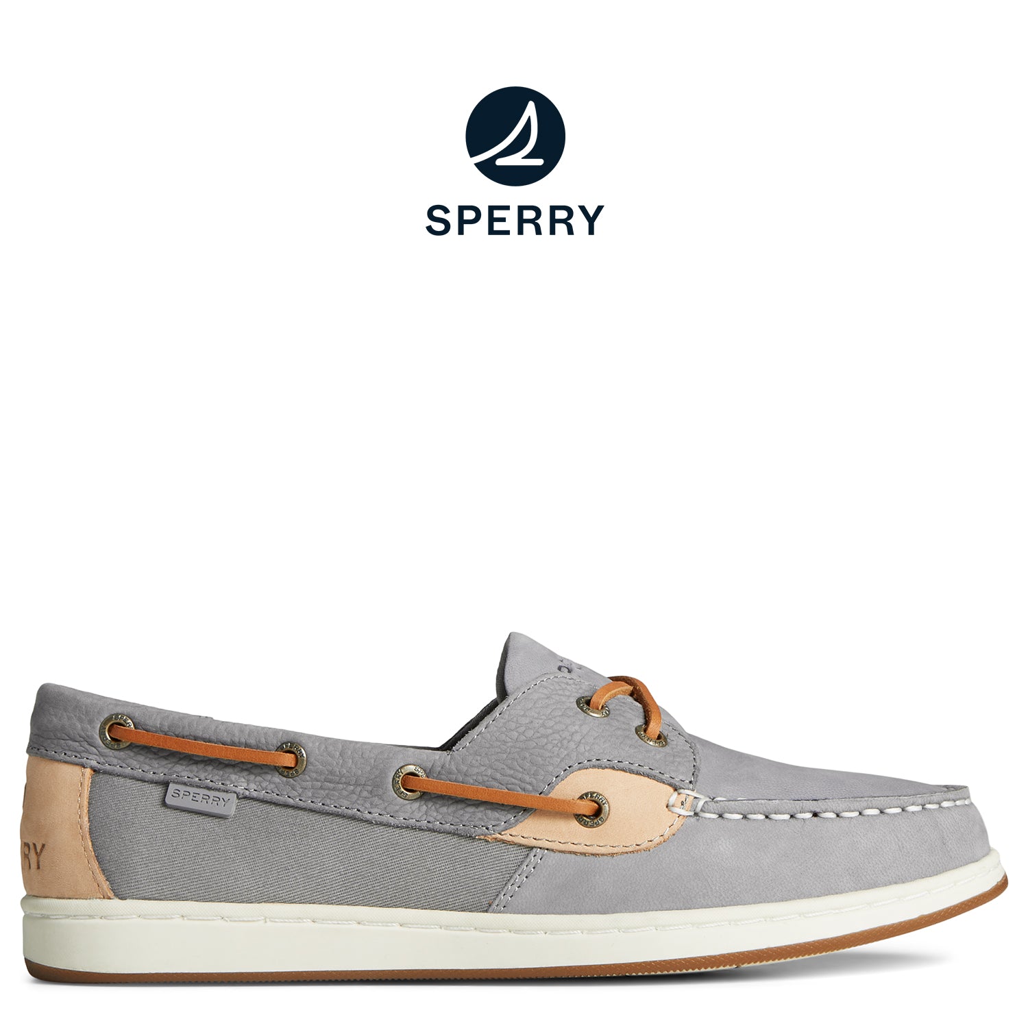 Women's Coastfish Boat Shoe Grey (STS89420)