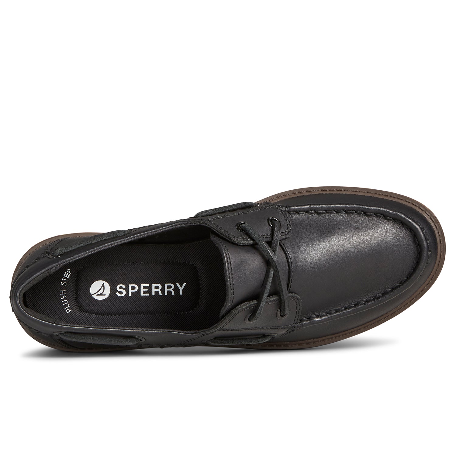 Women's Wells Boat Shoes Topsider - Black (STS89604)