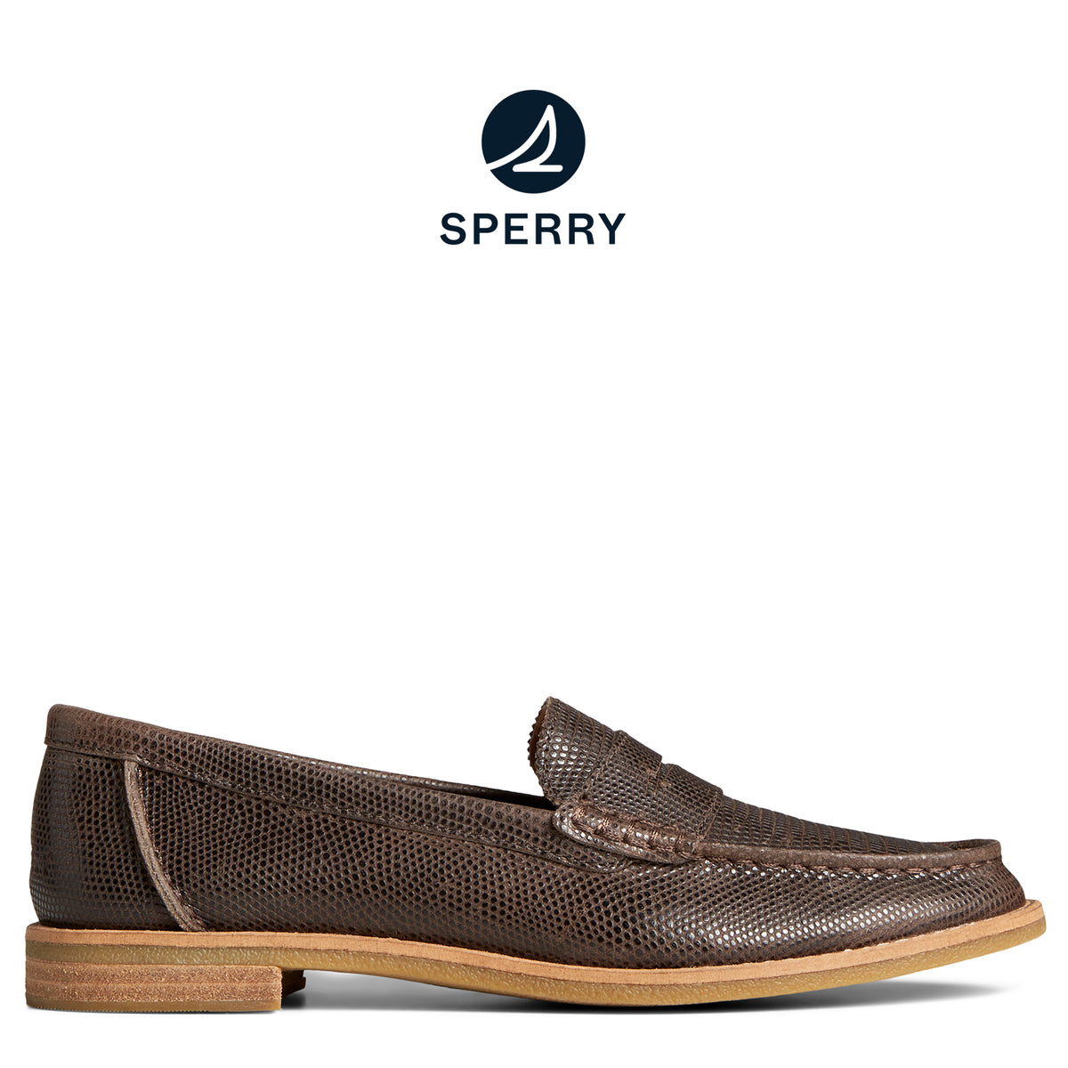 Women's Seaport Casual Penny Loafers - Brown (STS89634)