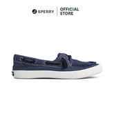 Sperry Women's Sayel Away Washed Sneakers Navy (STS95743)