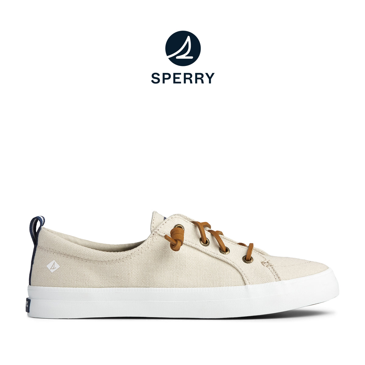 Women's Crest Vibe Boat Sneakers - Oat (L139340470)