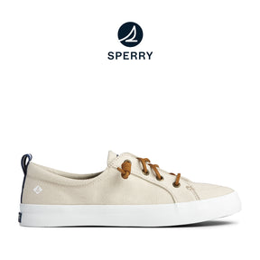 Women's Crest Vibe Boat Sneakers - Oat (L139340470)