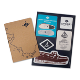 Sperry Notebook and Stickers