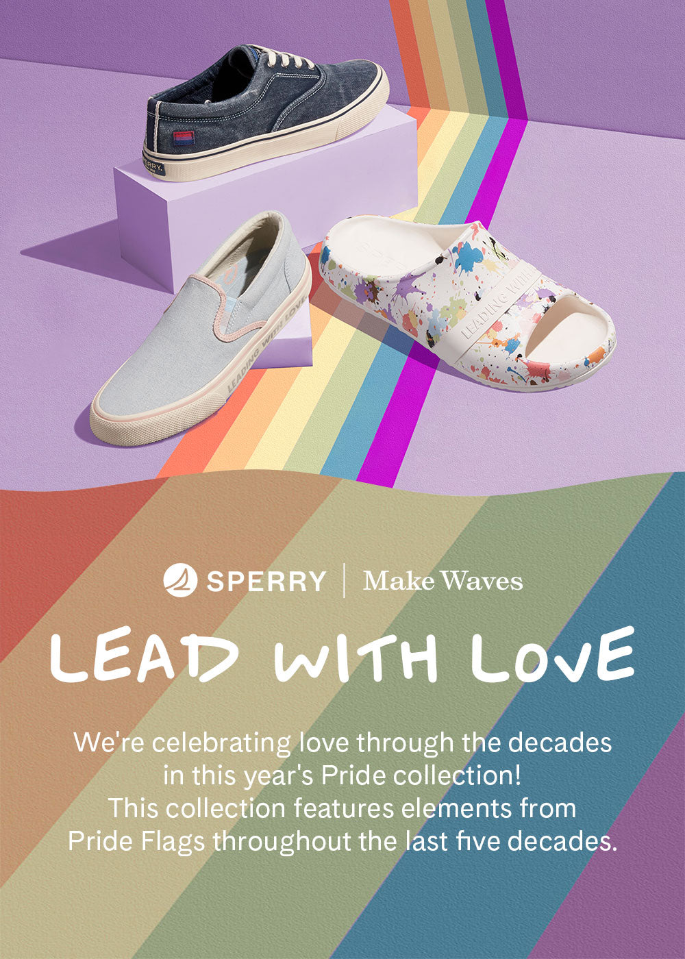 Sperry hot sale flag shoes