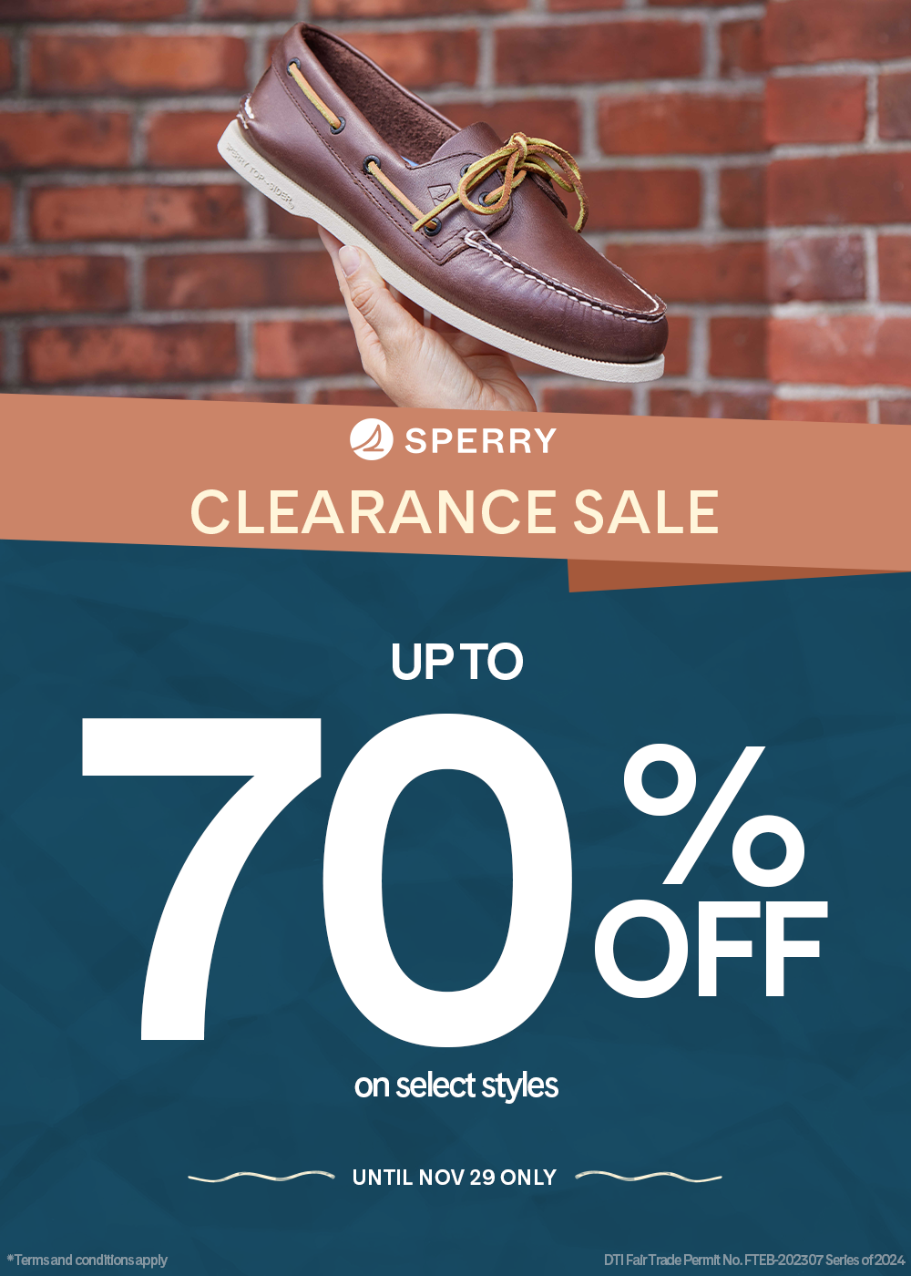 Sperry clearance sale store