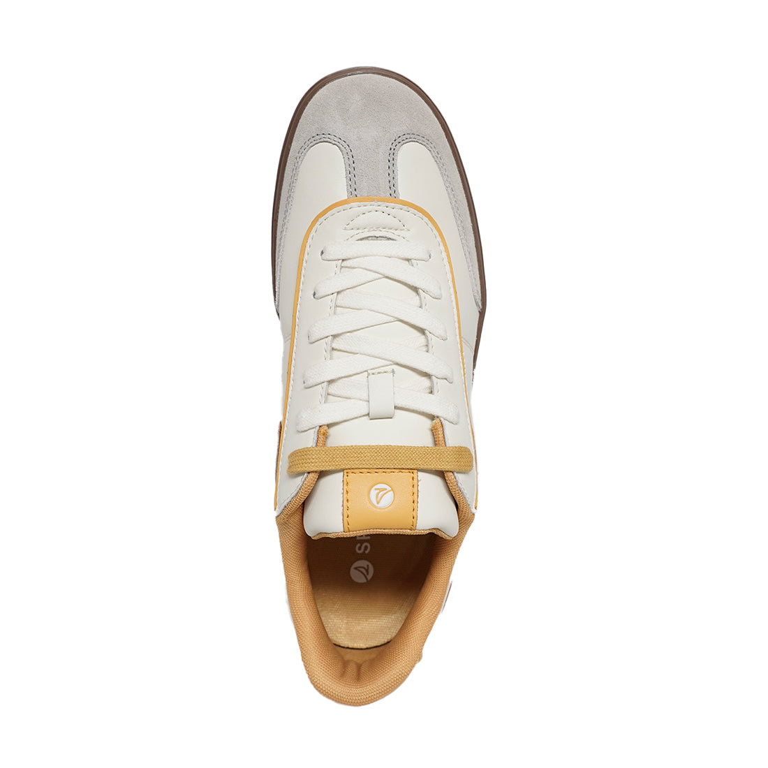 Men's Sail 90 Leather Sneakers - Varsity Yellow (25F03611)