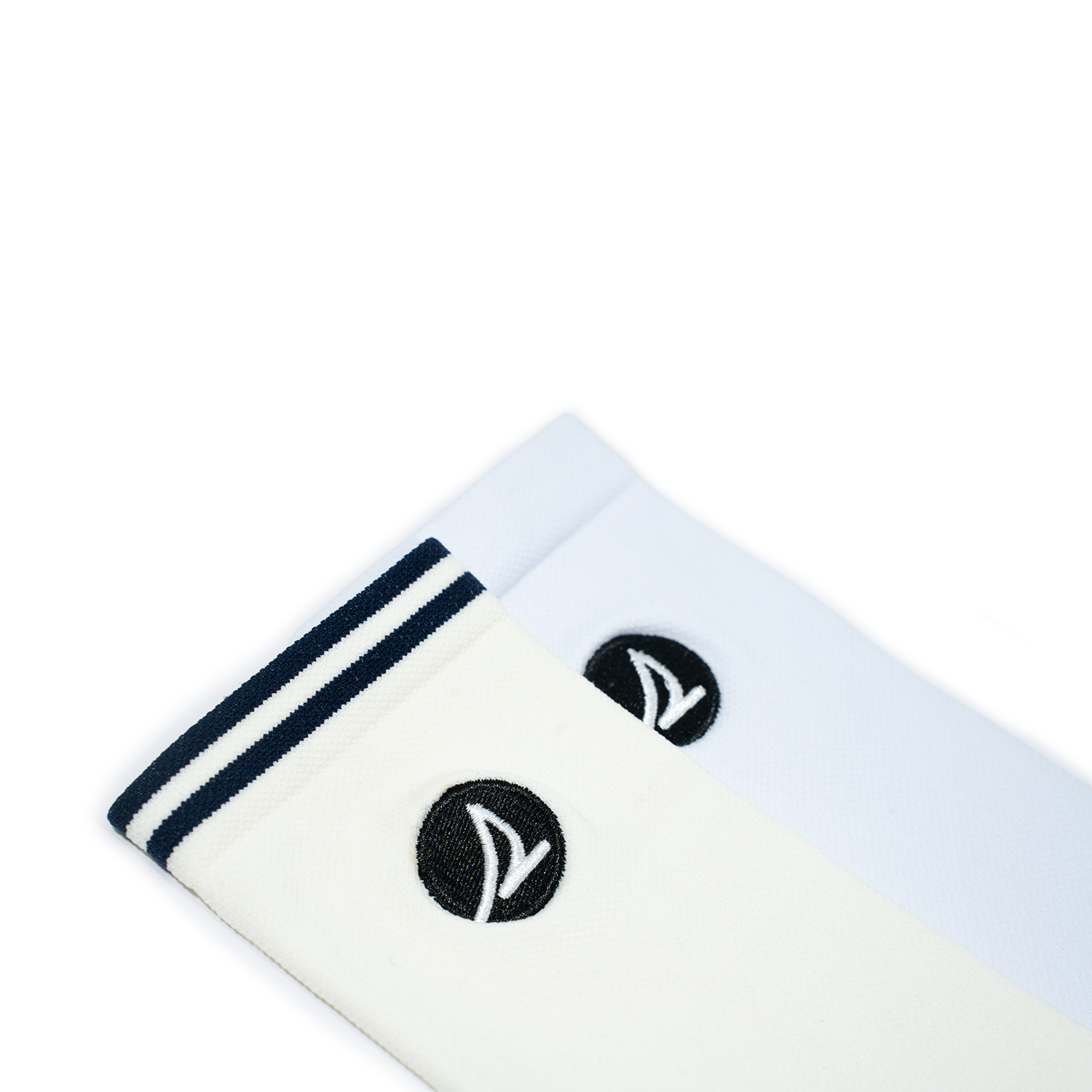 Women's 2 in 1 Crew Socks - Oat/White (25F65692)
