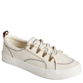 Women's Crest Vibe Cool Hardware Sneaker White (STS89589)