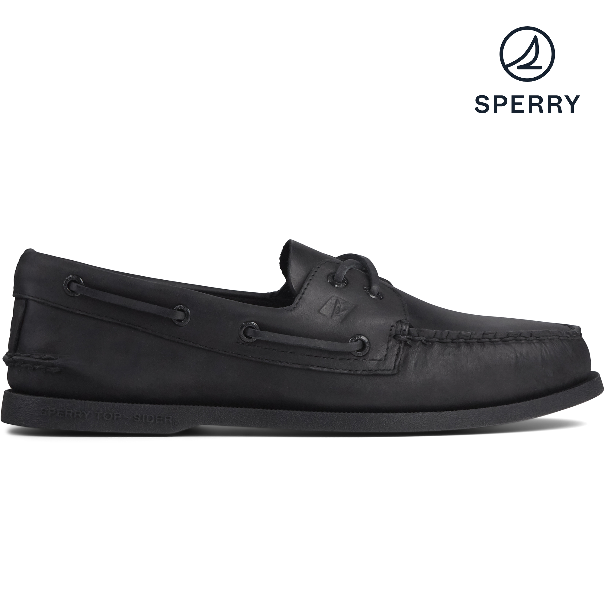 Men's Authentic Original Black Boat Shoe (0836981)