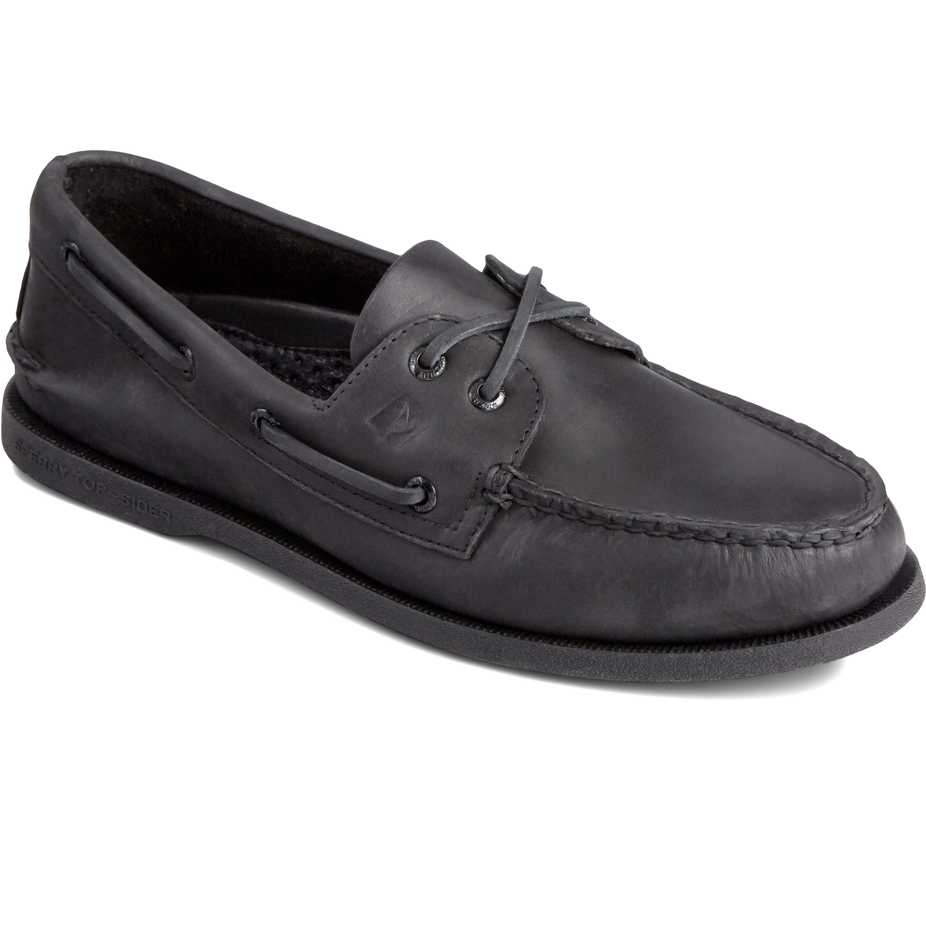 Black sperry online shoes mens