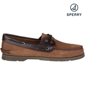 Men's Leeward 2-Eye Boat Shoe - Brown Buck (0777896)