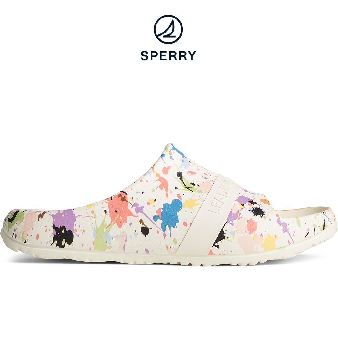 Sperry Men's Float Slide Pride White Multi (STS25282)