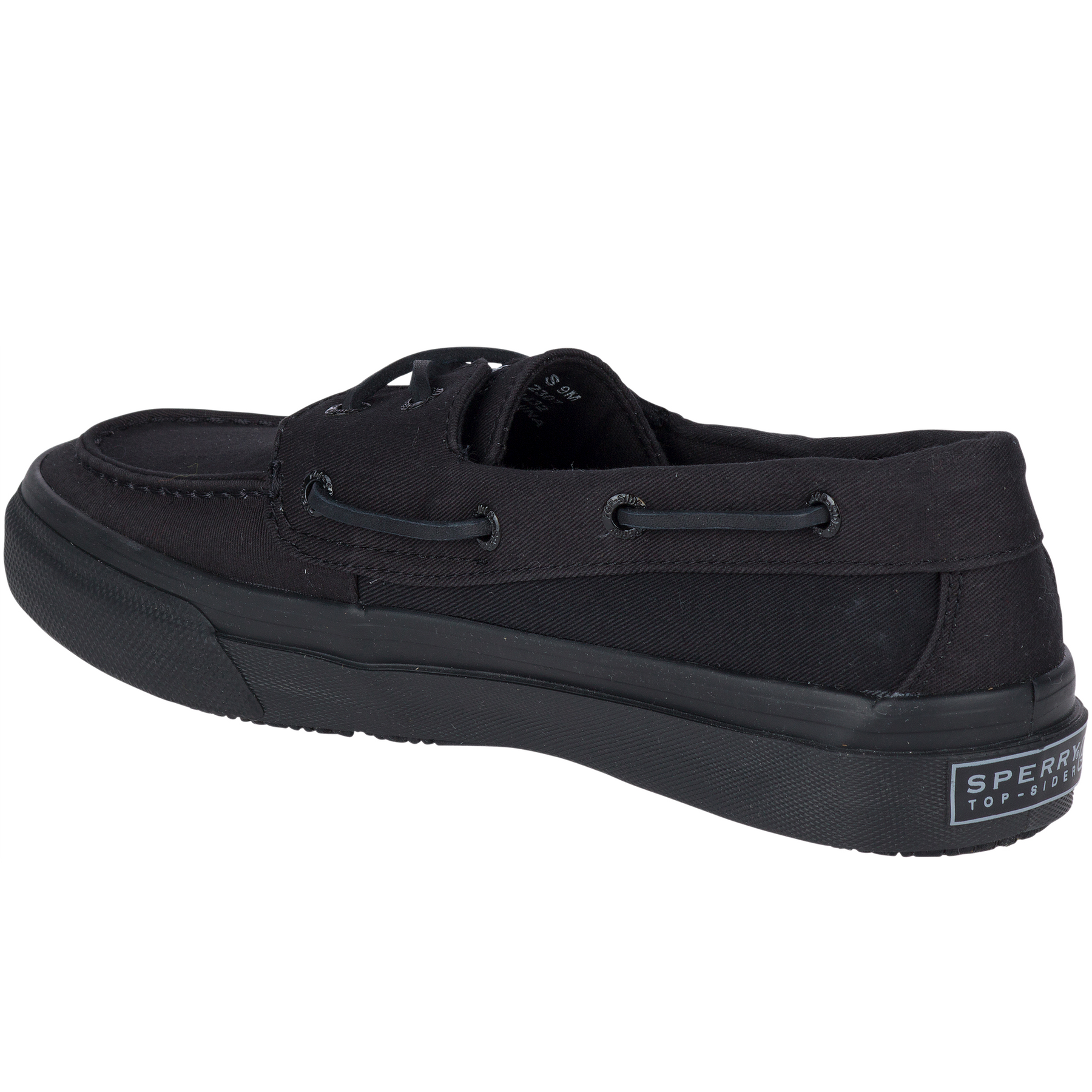 Men's Bahama 2-Eye Black Sneakers (STS12307)