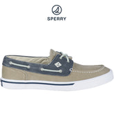 Men's Bahama II Boat Sneaker - Taupe/Navy (STS17782)