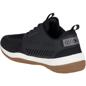 Men's H2O Skiff  Sport Sneaker - Black/Gum (STS19066)
