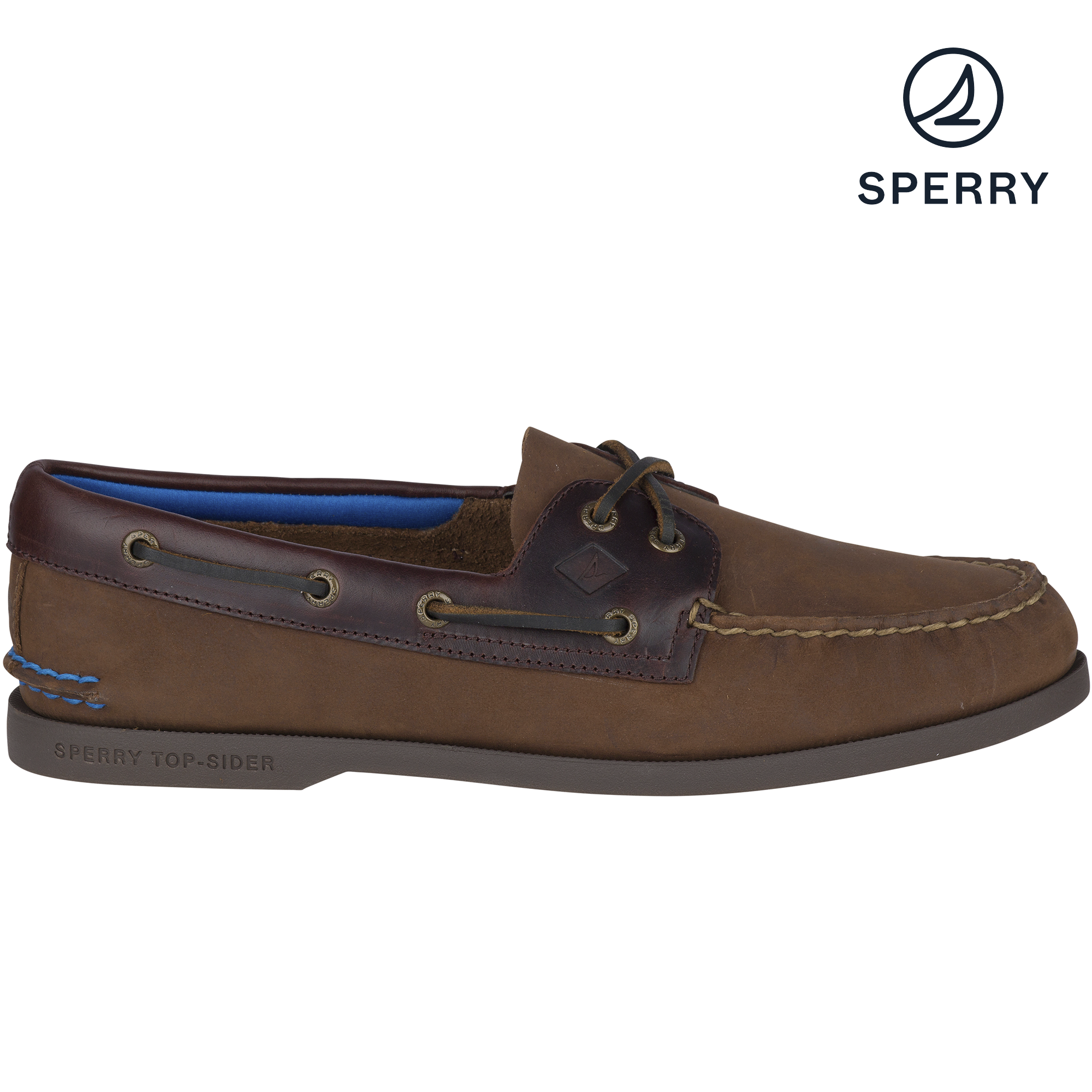 Men's Authentic Original Boat Shoe Plush- Brownbuck STS19264)