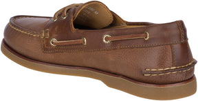 Men's Gold Cup Authentic Original Rivingston Tan Boat Shoes (STS19319)