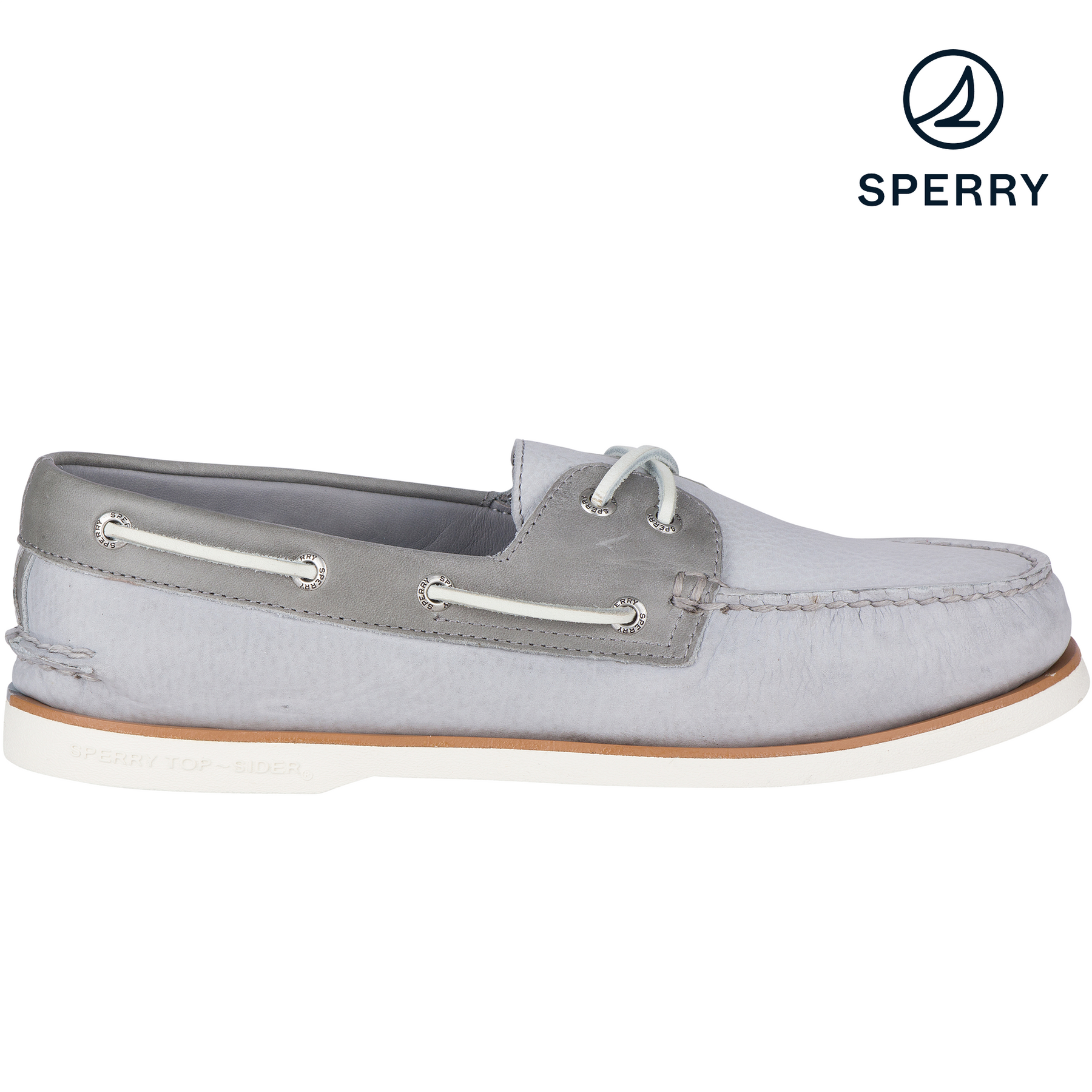 Grey store sperry shoes