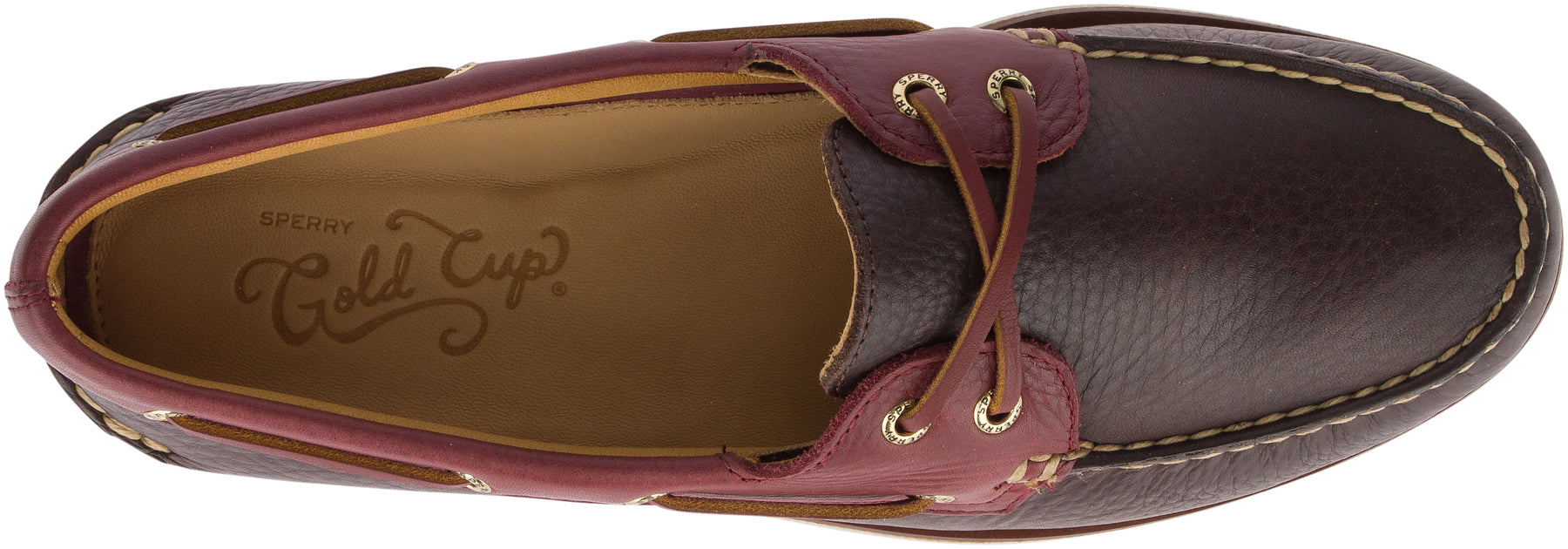 Men's Gold Cup Authentic Original French Roast Boat Shoe (STS19669)
