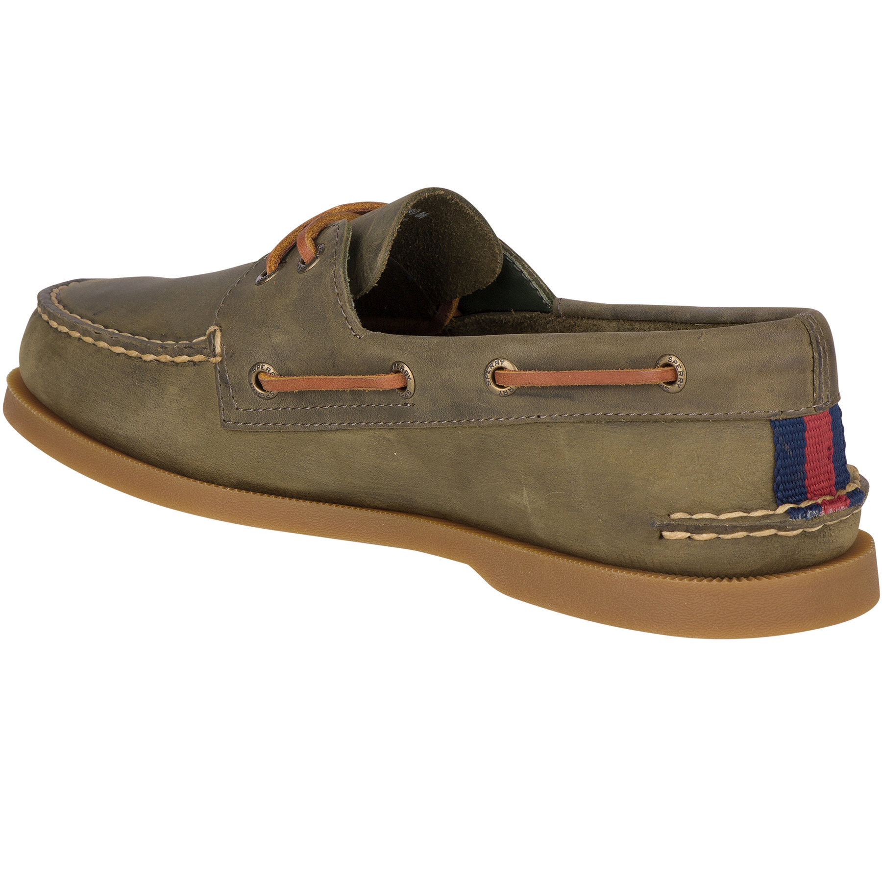 Men s Authentic Original Boat Shoe Varsity Olive STS212910