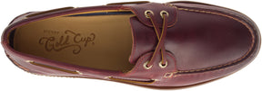 Men's Gold Cup Authentic Original Fairhaven Burgundy Boat Shoe (STS21443)