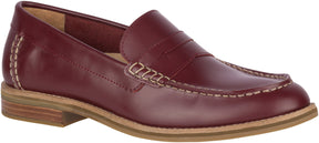Men's Topsfield Penny Loafer Burgundy Casual (STS21472)