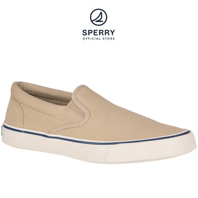 Men's Striper II Slip On Sneaker - Khaki (STS21666)
