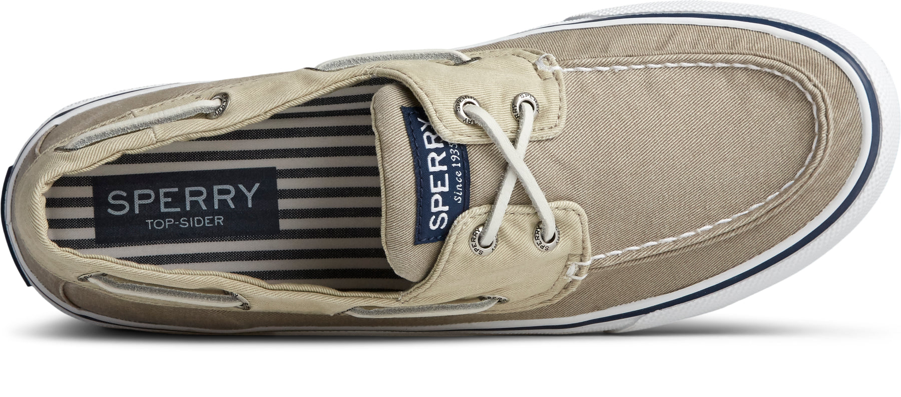 Men's Bahama II Salt Washed Sneaker -Oyster/Khaki (STS22019)