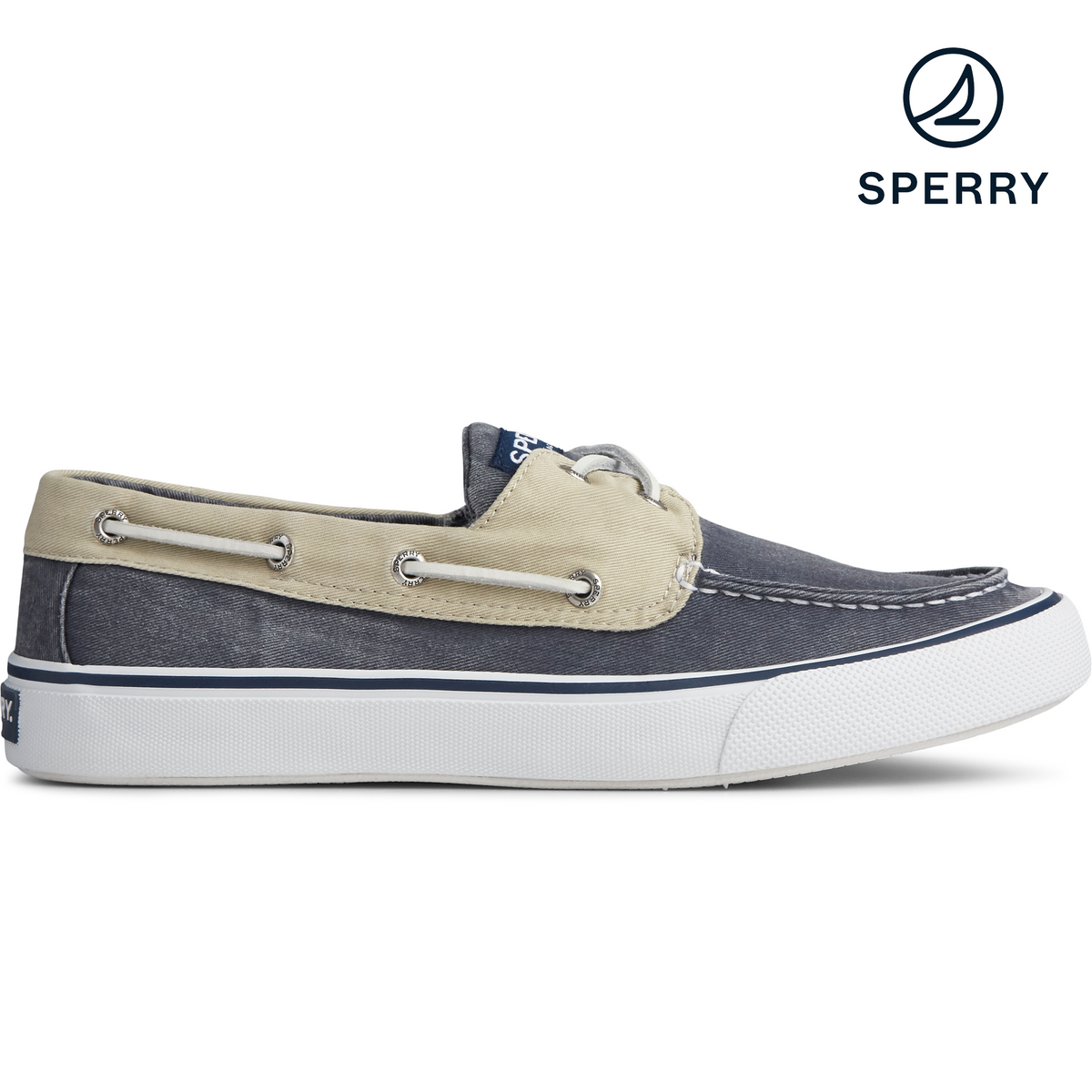 Sperry bahama 2 eye white sales