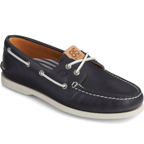 Men's Authentic Original 85th Anniversary Boat Shoe - Navy/White (STS22464)