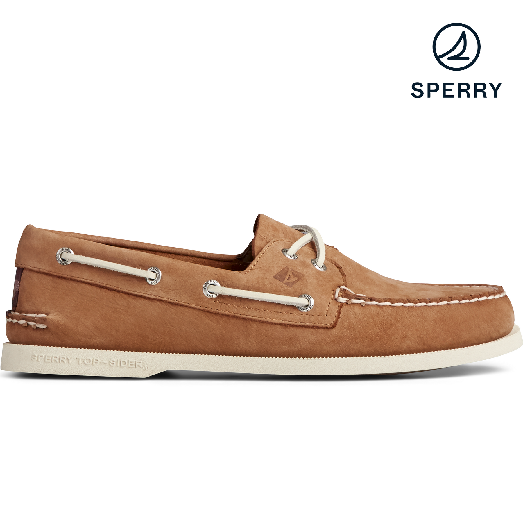 Tan sperry sneakers hotsell