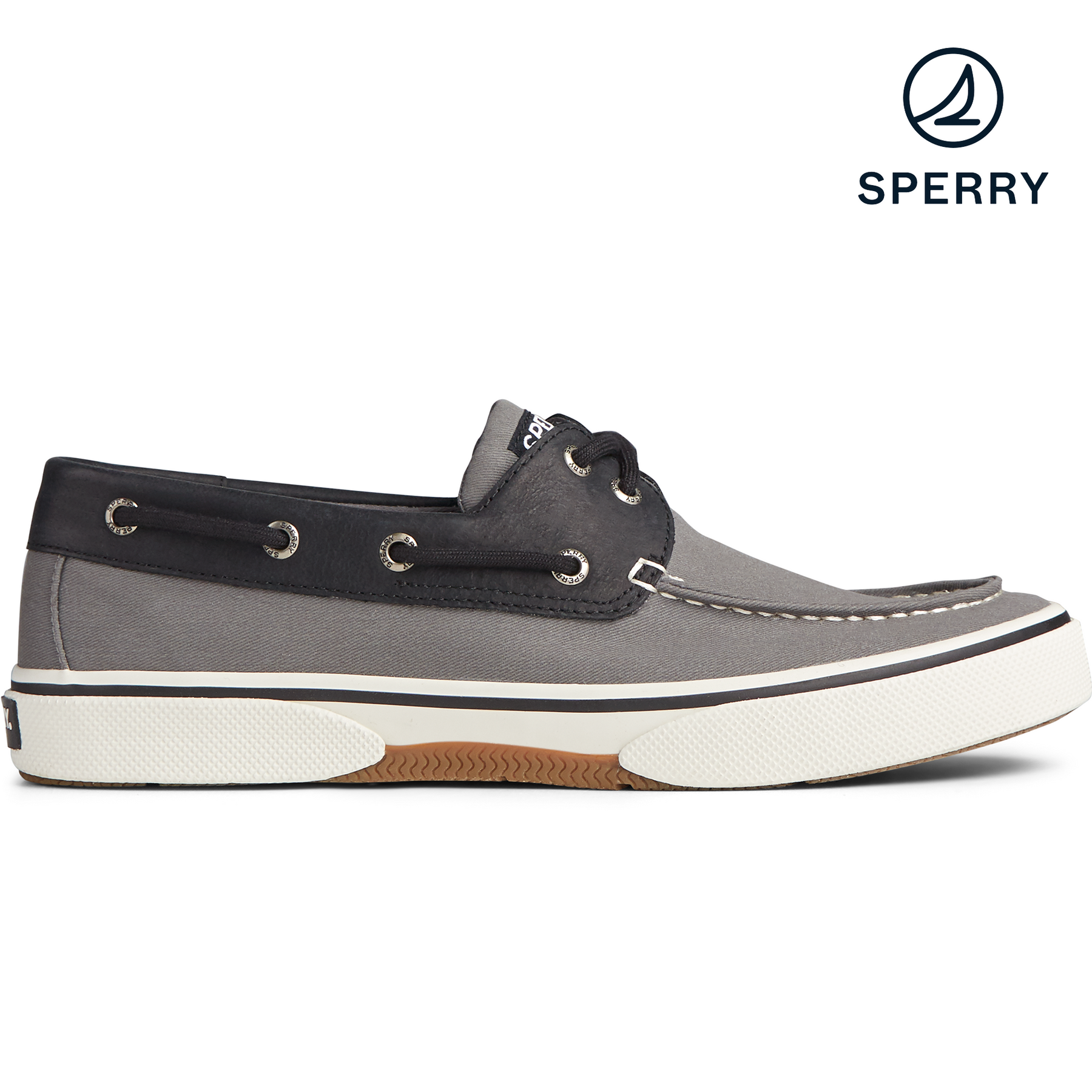 Sperry halyard 2 eye grey hotsell