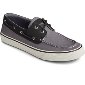 Men's Sperry, Bahama II Gray/Black Sneaker (STS23052)