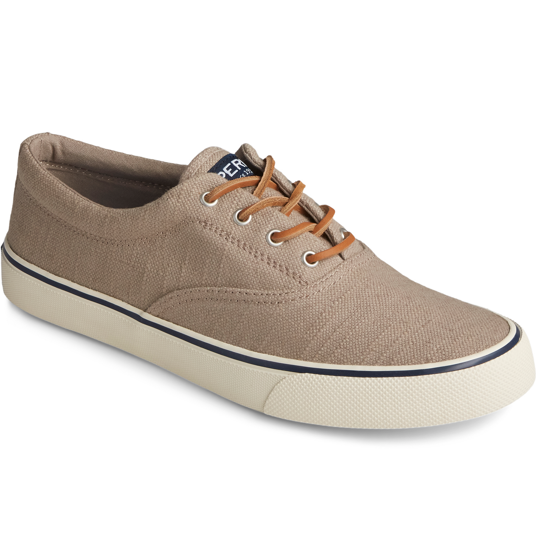 Men's Striper II Baja Linen Sneaker - Taupe (STS23058)