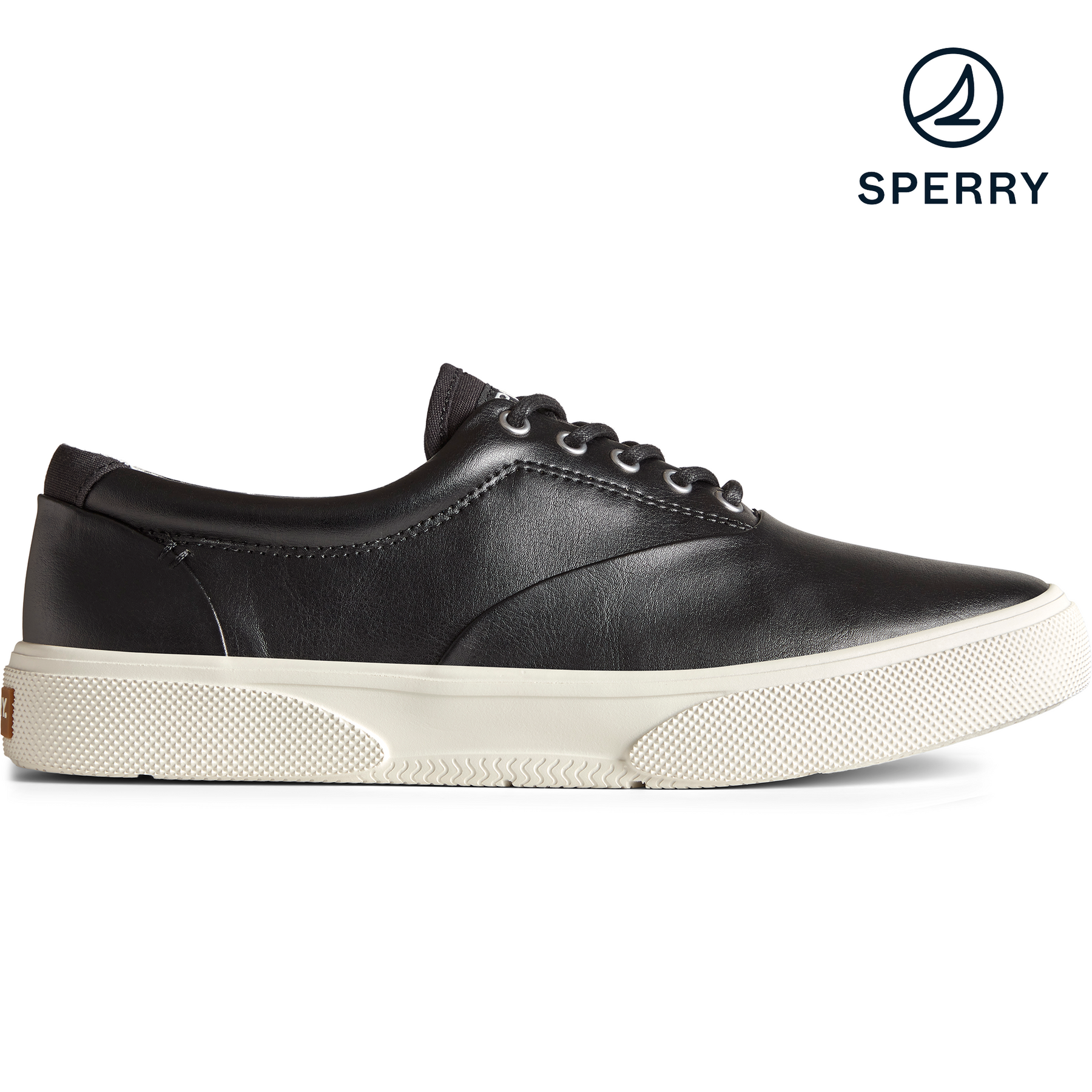Sperry men's best sale black sneakers