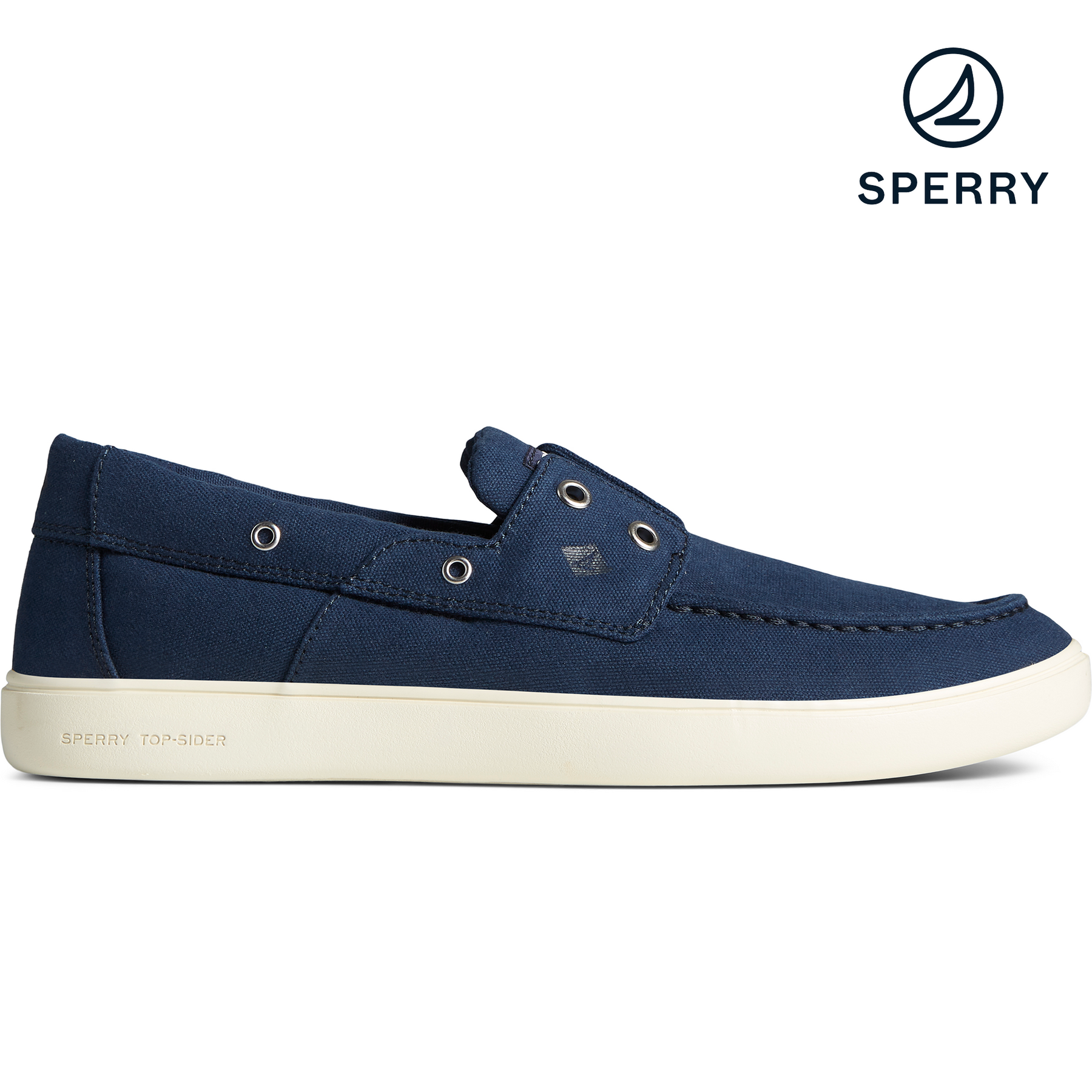 Sperry men's canvas boat shoes clearance