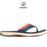 Sperry Men's Havasu Sport Flip Flop Sandals Navy/Orange (STS24078)