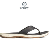 Sperry Men's Havasu Perforated Flip Flop Sandals Black (STS24079)