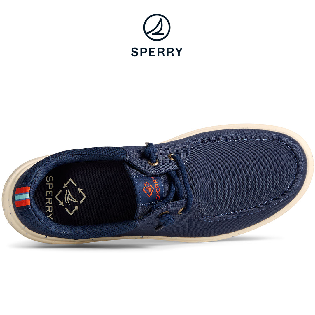 Women's Captain's Moc SeaCycled™ Sneaker - Navy (STS24092)