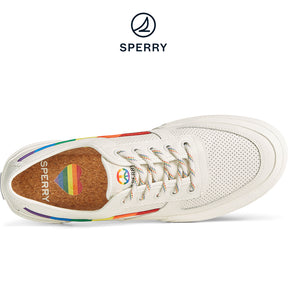 Men's SeaCycled™ Soletide Pride Sneaker - White (STS24295)