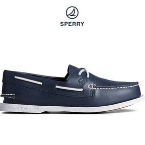 Men's Authentic Original Seacycled™ Boat Shoe - Navy (STS24375)