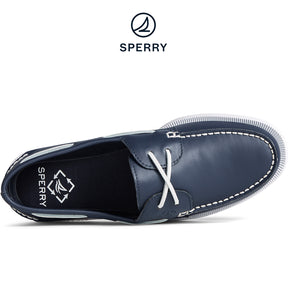 Men's Authentic Original Seacycled™ Boat Shoe - Navy (STS24375)