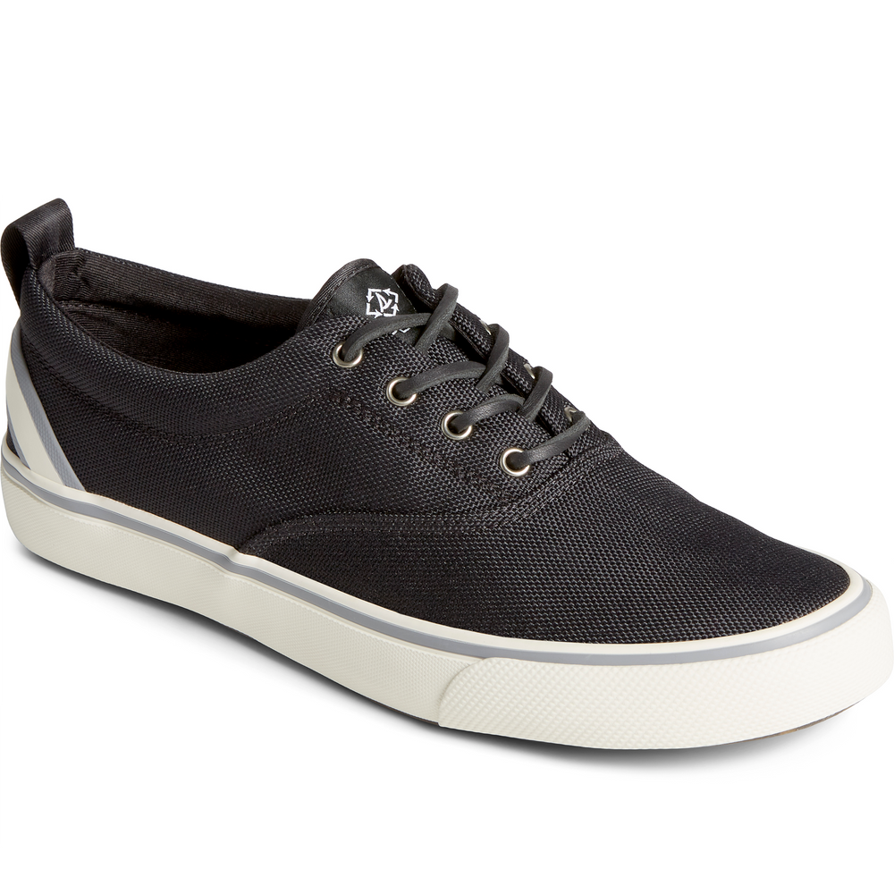 Men's SeaCycled™ Striper II CVO Sneaker - Black (STS24717)