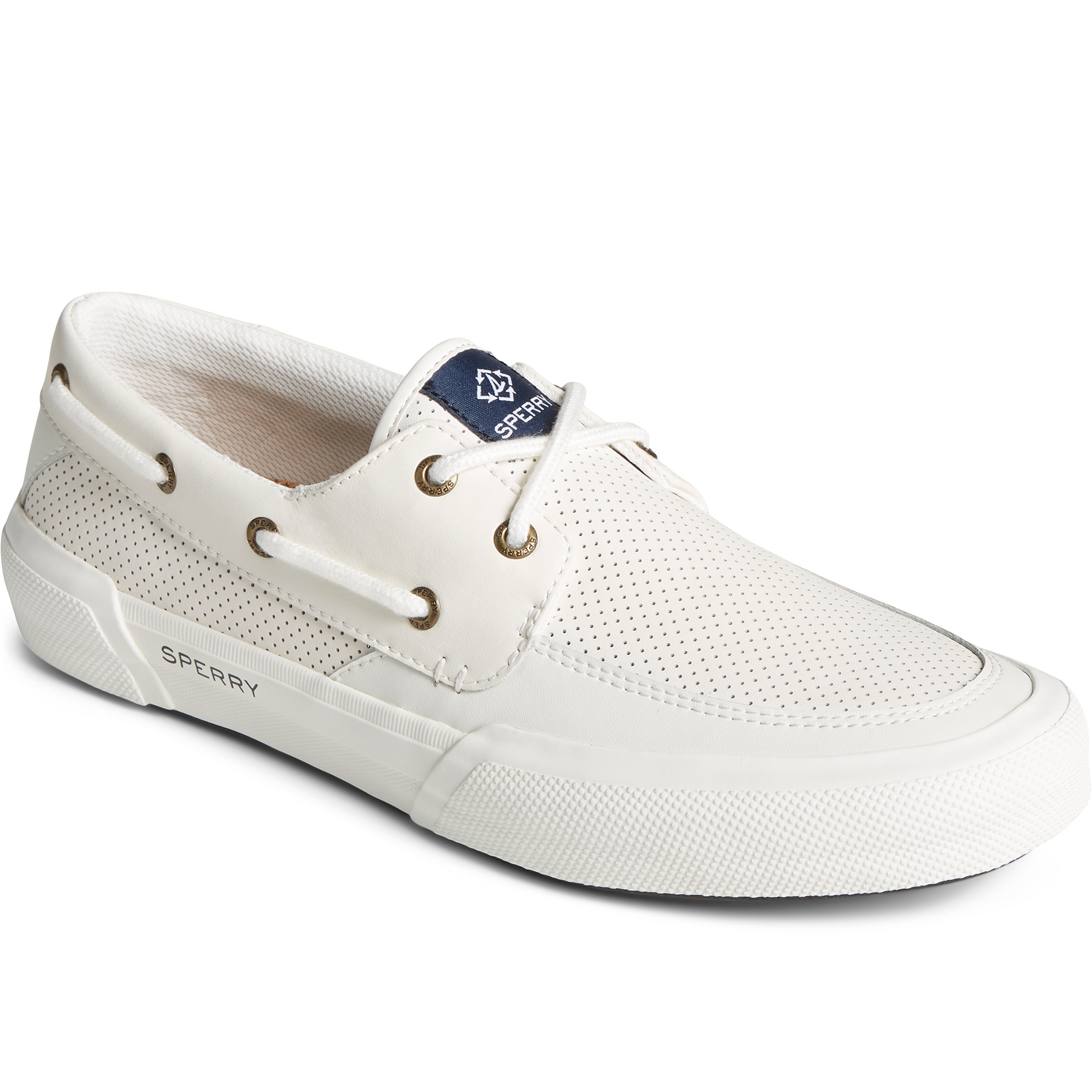 Men's SeaCycled™ Soletide 2-Eye Sneaker - White (STS24850)