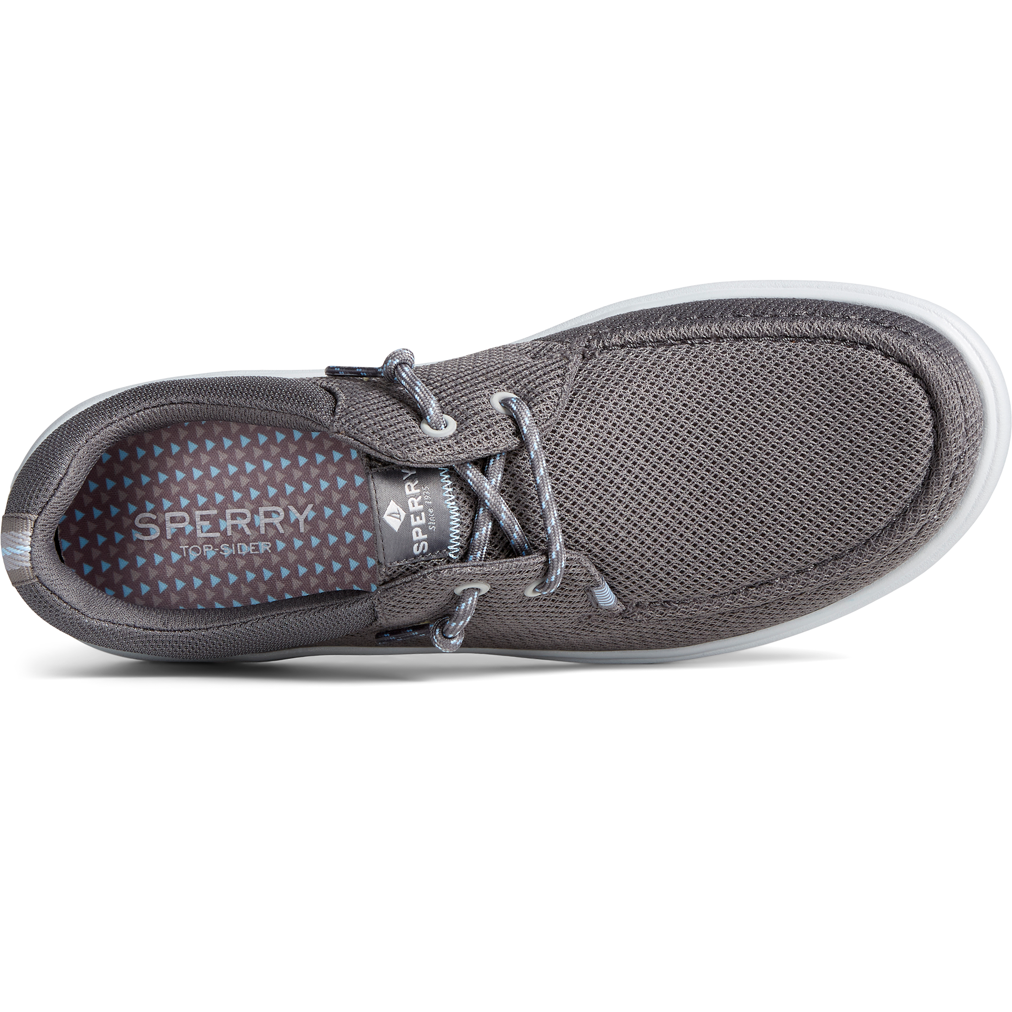 Men's Captain's Moc Mesh Sneaker - Grey (STS24877)