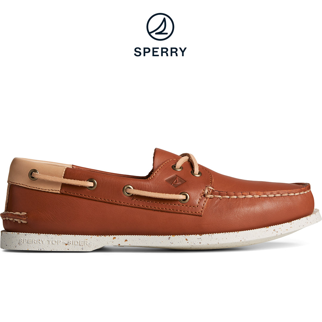 Men's Authentic Original™ Vegetable Re-Tanned Leather Boat Shoe Tan (S