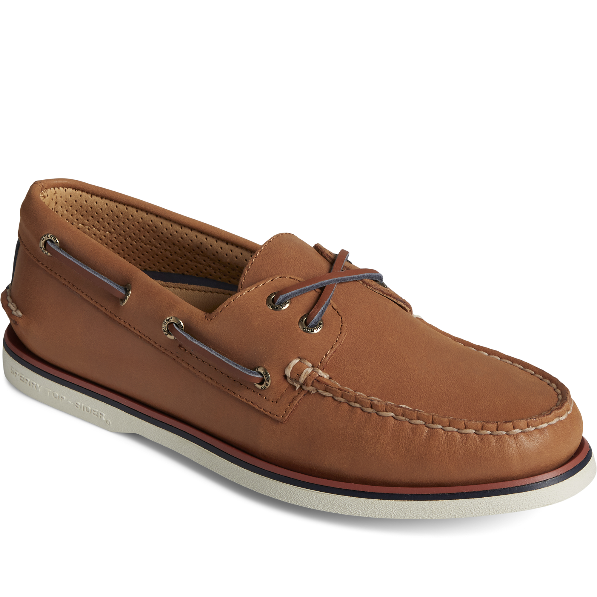 Men's Gold Cup Authentic Original 2-Eye Boat Shoe - Tan (STS25050)