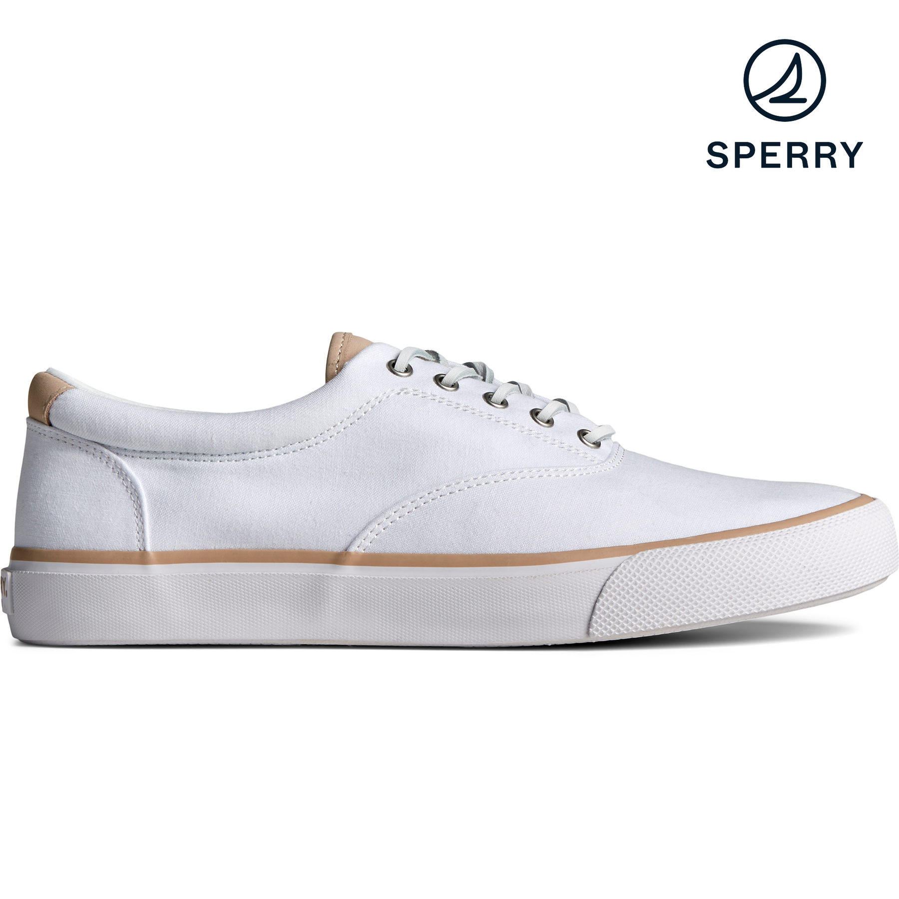 Mens white 2025 sperry sneakers