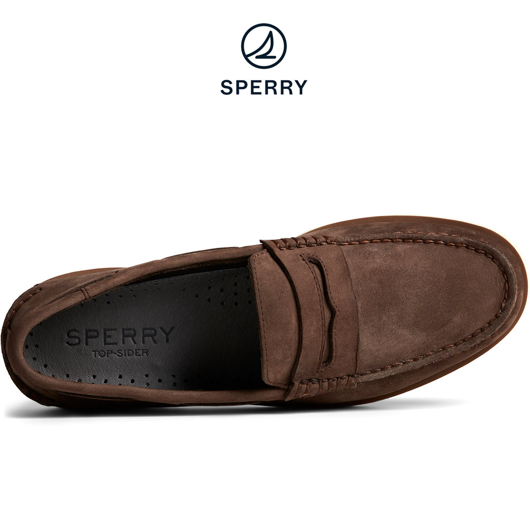 Sperry Men's Authentic Original™ Penny Double Sole Loafer Brown (STS25174)